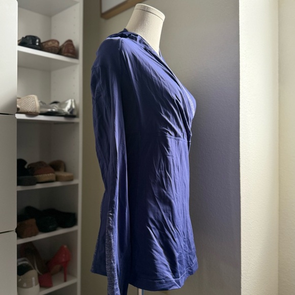 NWOT Lululemon Run For Your Life Cross Train Pullover Purple Hoodie Size 8 - Picture 3 of 11